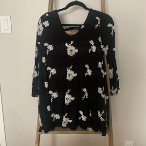 Embroidered LBD from Free people with pockets